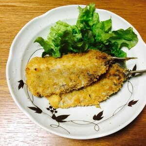 山椒風味の鰯フライ